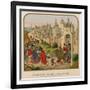 Entrance of the Queen Isabeau of Bavaria into Paris-null-Framed Giclee Print