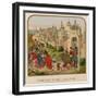 Entrance of the Queen Isabeau of Bavaria into Paris-null-Framed Giclee Print