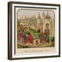 Entrance of the Queen Isabeau of Bavaria into Paris-null-Framed Giclee Print