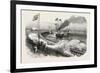 Entrance of the Queen of England in the Port of Boulogne-null-Framed Giclee Print