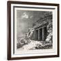 Entrance of the Tomb at Beni Hasan, Egypt, 1879-null-Framed Giclee Print