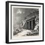 Entrance of the Tomb at Beni Hasan, Egypt, 1879-null-Framed Giclee Print