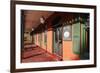 Entrance of the Union Hotel, Flamington, NJ-George Oze-Framed Photographic Print