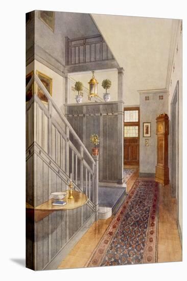 Entrance Passage (Colour Litho)-Richard Goulburn Lovell-Stretched Canvas