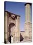 Entrance Portal and Minaret, Built C.1260-65-null-Stretched Canvas