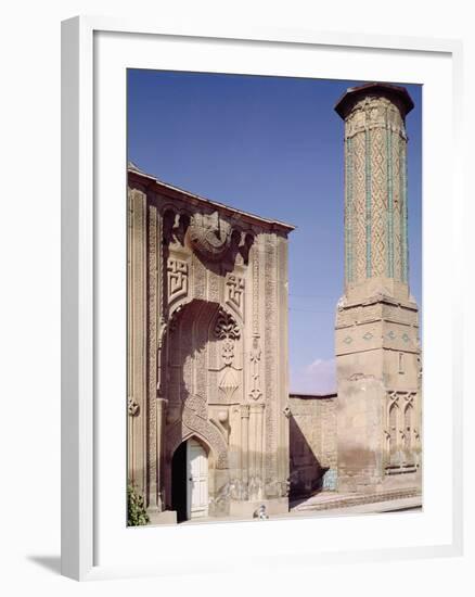 Entrance Portal and Minaret, Built C.1260-65-null-Framed Photographic Print