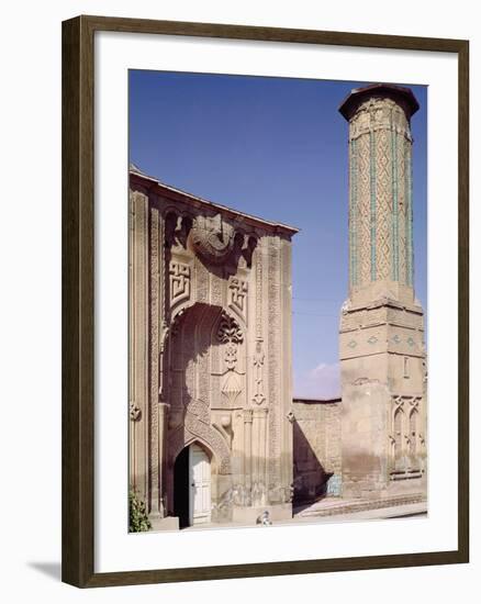 Entrance Portal and Minaret, Built C.1260-65-null-Framed Photographic Print