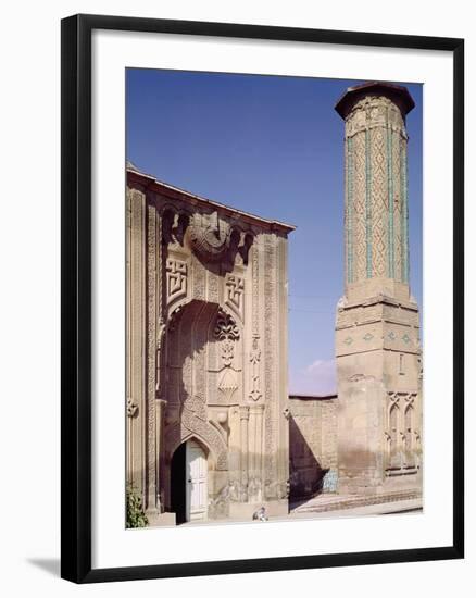 Entrance Portal and Minaret, Built C.1260-65-null-Framed Photographic Print