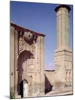 Entrance Portal and Minaret, Built C.1260-65-null-Mounted Photographic Print