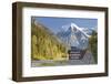 Entrance sign, Mount Robson Provincial Park, British Columbia, Canada.-Don Paulson-Framed Photographic Print