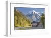 Entrance sign, Mount Robson Provincial Park, British Columbia, Canada.-Don Paulson-Framed Photographic Print