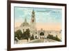 Entrance to 1915 Exposition Grounds, San Diego, California-null-Framed Art Print