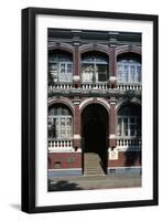 Entrance to a Building, Shamian Island, Canton-null-Framed Giclee Print