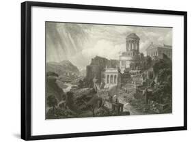 Entrance to a Greek City-null-Framed Giclee Print