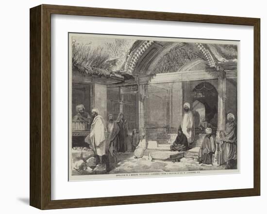 Entrance to a Mosque, Islamabad, Cashmere-William Carpenter-Framed Giclee Print