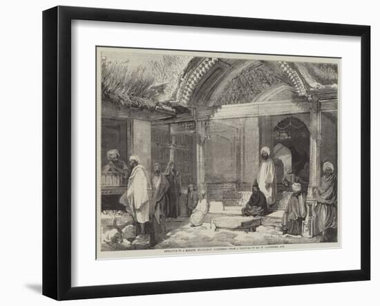 Entrance to a Mosque, Islamabad, Cashmere-William Carpenter-Framed Giclee Print