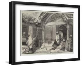 Entrance to a Mosque, Islamabad, Cashmere-William Carpenter-Framed Giclee Print