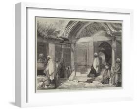 Entrance to a Mosque, Islamabad, Cashmere-William Carpenter-Framed Giclee Print