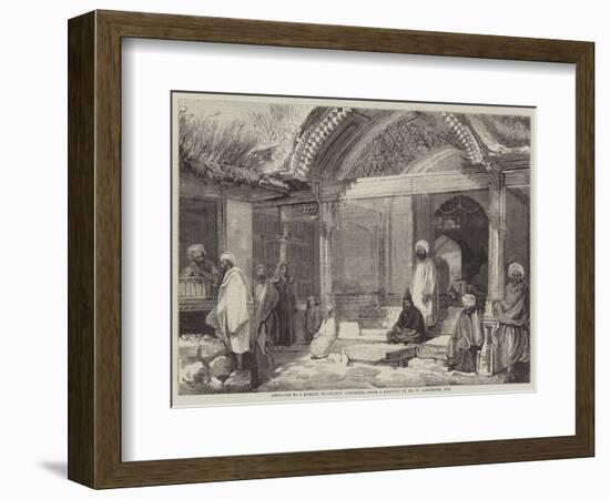 Entrance to a Mosque, Islamabad, Cashmere-William Carpenter-Framed Giclee Print