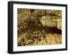 Entrance to a rock grave, Egypt-English Photographer-Framed Giclee Print