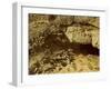 Entrance to a rock grave, Egypt-English Photographer-Framed Giclee Print
