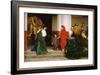 Entrance to a Roman Theatre, 1866-Sir Lawrence Alma-Tadema-Framed Giclee Print