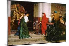 Entrance to a Roman Theatre, 1866-Sir Lawrence Alma-Tadema-Mounted Giclee Print