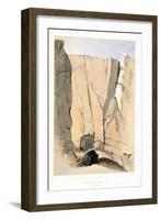 Entrance to a Tomb in the Valley of the Kings Near Thebes, Egypt, 1855-Lord Wharncliffe-Framed Giclee Print