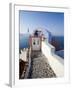 Entrance to a Typical Village House in Oia, Santorini (Thira), Cyclades Islands, Greece-Gavin Hellier-Framed Photographic Print