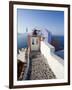 Entrance to a Typical Village House in Oia, Santorini (Thira), Cyclades Islands, Greece-Gavin Hellier-Framed Photographic Print