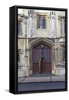 Entrance to All Souls College, Oxford, Oxfordshire, England, United Kingdom, Europe-Charlie Harding-Framed Stretched Canvas