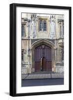 Entrance to All Souls College, Oxford, Oxfordshire, England, United Kingdom, Europe-Charlie Harding-Framed Photographic Print