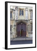 Entrance to All Souls College, Oxford, Oxfordshire, England, United Kingdom, Europe-Charlie Harding-Framed Photographic Print