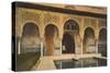 Entrance to Ambassadors Room, Alhambra, Spain-null-Stretched Canvas