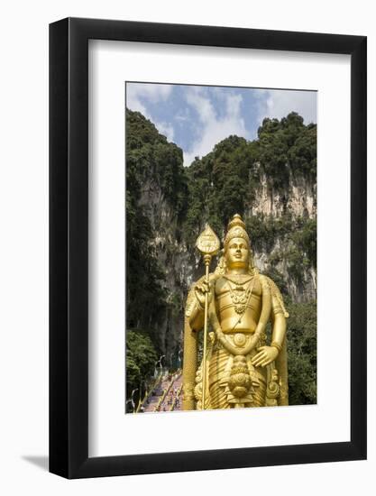 Entrance to Batu Caves, Kuala Lumpur, Malaysia-Paul Souders-Framed Photographic Print