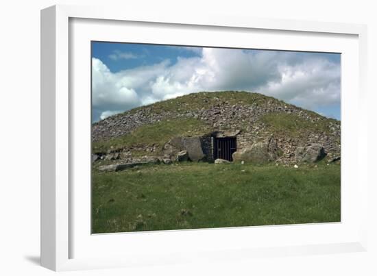 Entrance to Cairn T in the Loughcrew Hills, 35th Century Bc-CM Dixon-Framed Photographic Print