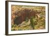 Entrance to Carlsbad Caverns, New Mexico-null-Framed Art Print