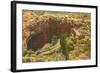 Entrance to Carlsbad Caverns, New Mexico-null-Framed Art Print