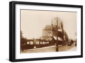 Entrance to Chelsea Football Ground, C. 1920-null-Framed Photographic Print