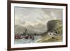 Entrance to Chin Chew River-Thomas Allom-Framed Art Print