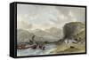 Entrance to Chin Chew River-Thomas Allom-Framed Stretched Canvas