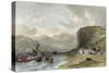 Entrance to Chin Chew River-Thomas Allom-Stretched Canvas