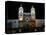 Entrance to Convento de San Francisco at night, Plaza De San Francisco, Quito, Ecuador-null-Stretched Canvas