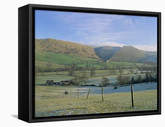 Entrance to Dovedale, Ilam, Peak District National Park, Staffordshire, England-Pearl Bucknall-Framed Stretched Canvas