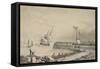 Entrance to Dover Harbour-John Carpenter-Framed Stretched Canvas