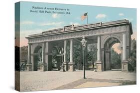 Entrance to Druid Hill Park, Baltimore-null-Stretched Canvas