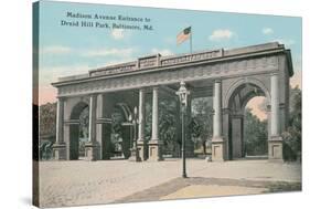 Entrance to Druid Hill Park, Baltimore-null-Stretched Canvas