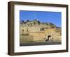 Entrance to Edinburgh Castle under Clear Blue Sky, Edinburgh, Lothian, Scotland-Chris Hepburn-Framed Photographic Print