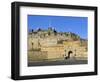 Entrance to Edinburgh Castle under Clear Blue Sky, Edinburgh, Lothian, Scotland-Chris Hepburn-Framed Photographic Print