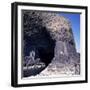 Entrance to Fingal's Cave, Columnar Basalt Rock, Island of Staffa, Inner Hebrides-Geoff Renner-Framed Photographic Print